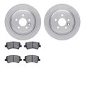 Dynamic Friction Co 6602-11095, Rotors with 5000 Euro Ceramic Brake Pads 6602-11095